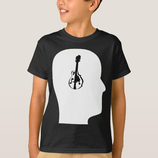 Denk aan Mandolin T-shirt (Voorkant)