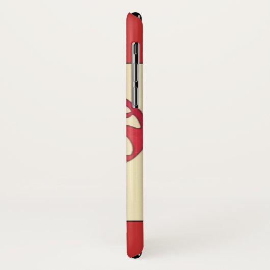 Denk aan Megaflora Design Case-Mate iPhone Case (Achterkant/links)