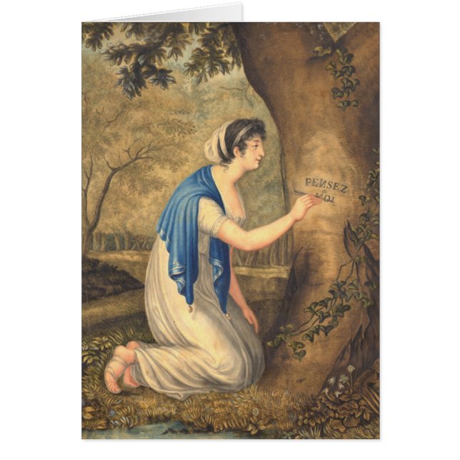 Denk aan mijn kaart (Voorkant)