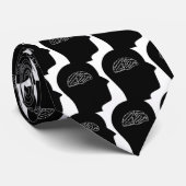 Denk aan neurologie stropdas (Opgerold)