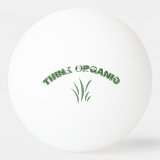 Denk aan organische Ping Pong Ball