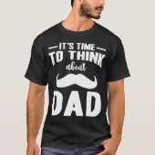 denk aan papa t-shirt (Voorkant)