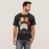 Denk aan pawsitieve  pap t-shirt (Voorkant volledig)