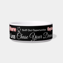 Denk aan PAWsitive Dog Bowl