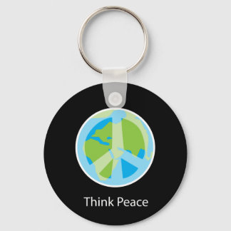 Denk aan Peace Sleutelhanger