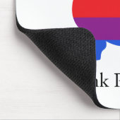 Denk aan Pembroke Mousepad Muismat (Hoek)