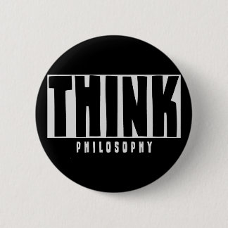 Denk aan Philosophy Ronde Button 5,7 Cm