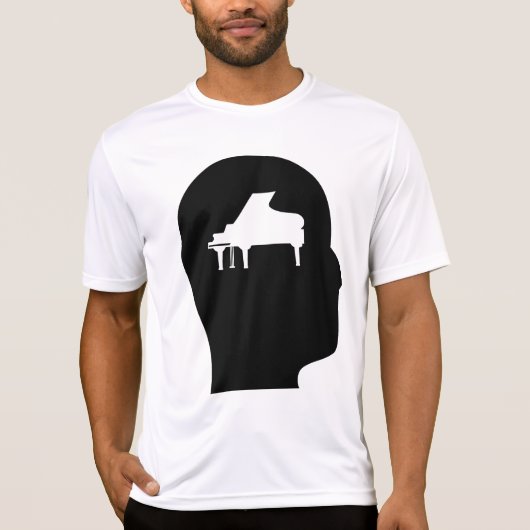 Denk aan Piano T-shirt (Voorkant)