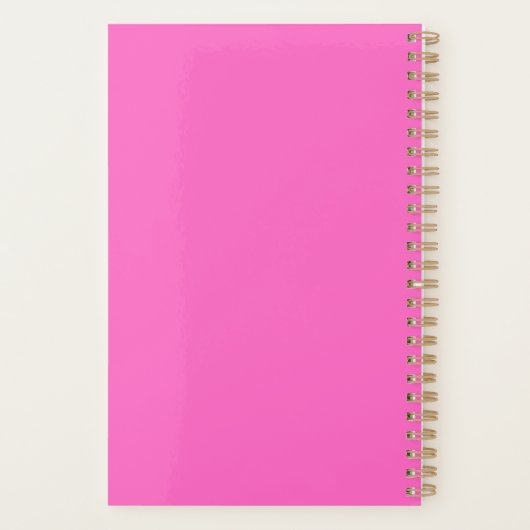 Denk aan Pink Planner (Achterkant)