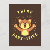 Denk aan pols-itief briefkaart (Voorkant)