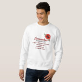 Denk aan Poppy Tribute Shirt (Voorkant volledig)