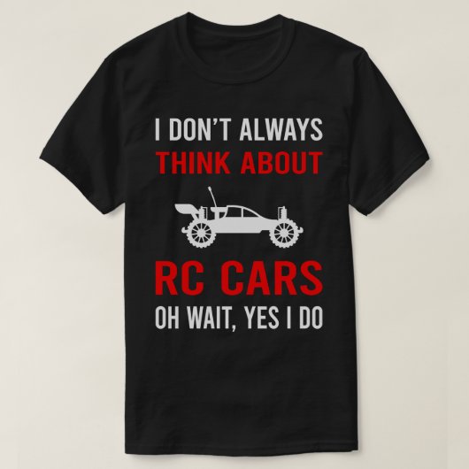 Denk aan RC's T-shirt (Design voorkant)