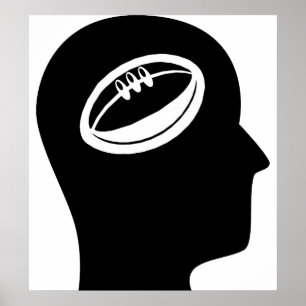 Denk aan Rugby Poster