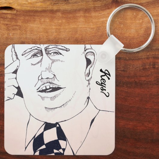 Denk aan Sleutelhanger (Achterkant)