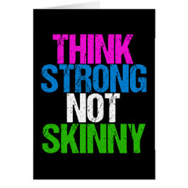 Denk aan sterke niet-Skinny Inspirerend fitnesskaa