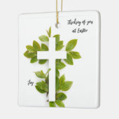 Denk aan u bij de bewerkbare tekst die snel kan wo keramisch ornament (Links)