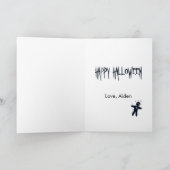 Denk aan u - Funny Halloween Voodoo Doll Kaart (Binnen)