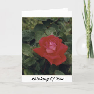 Denk aan u - Gepersonaliseerd Kaart