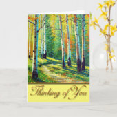 DENK AAN U KAART (Gele Bloem)