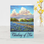 DENK AAN U KAART (Gele Bloem)