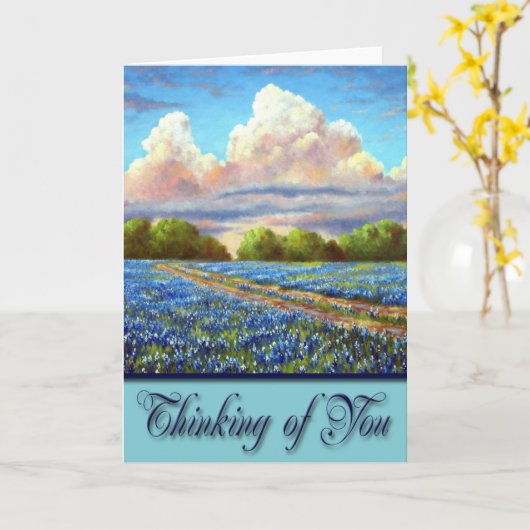 DENK AAN U KAART (Gele Bloem)