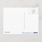 Denk aan U, lieve Mini Schnauzer Briefkaart (Achterkant)