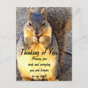 Denk aan u, Miss You_ Briefkaart