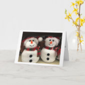 DENK AAN U / WENS U EEN MERRY CHRISTMAS KAART (Gele Bloem)