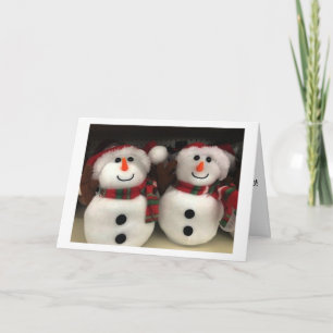 DENK AAN U / WENS U EEN MERRY CHRISTMAS KAART