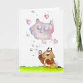 DENK AAN U wenskaart van Nicole Janes Kaart (Voorkant)