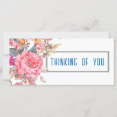 Denk aan uw 4-inch x 9-inch Wenskaart (Voorkant)