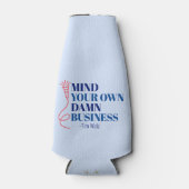 Denk aan uw bedrijf flesjeskoeler (Voorkant)