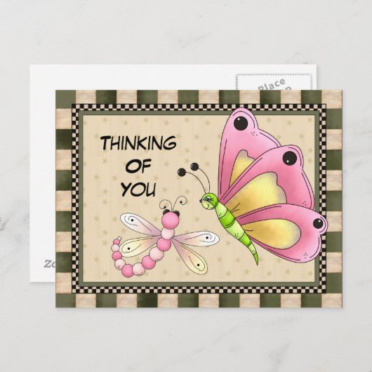 Denk aan uw briefkaart voor de groet (Voorkant / Achterkant)