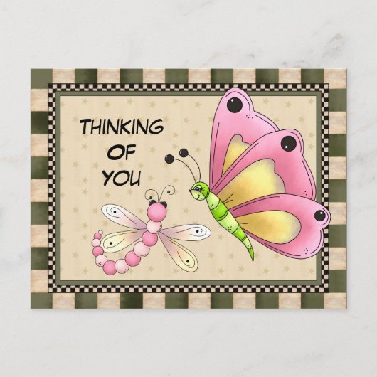 Denk aan uw briefkaart voor de groet (Voorkant)