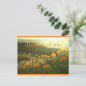 Denk aan uw Briefkaart Wenskaart (Staand voorkant)