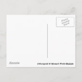 Denk aan uw chipmunk briefkaart (Achterkant)