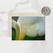 Denk aan uw condoleense kaart notitiekaartje (Voorkant / Achterkant in situ)