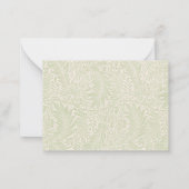 Denk aan uw condoleense kaart notitiekaartje (Achterkant)