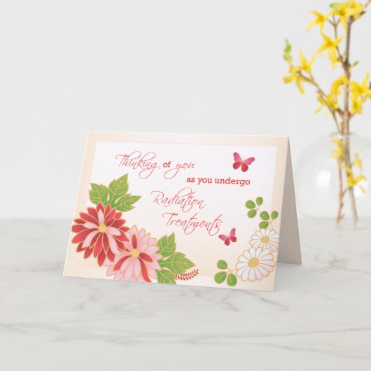 Denk aan uw kankerstralingstherapie, die langzamer kaart (Gele Bloem)