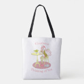 Denk aan uw persoonlijke Canvas tas (Achterkant)