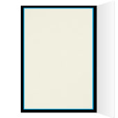 Denk aan uw persoonlijke foto Black Fun Kaart (Binnen (Links))