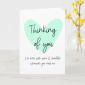 Denk aan uw sympathiekaart kaart (Gele Bloem)