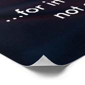 Denk aan uw werk poster (Hoek)