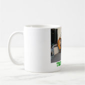 Denk aan veiligheid! koffiemok (Links)