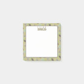 Denk aan vet olijfgroen brainstormen post-it® notes (Voorkant)