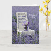 Denk aan You Bouquet Kaart (Gele Bloem)