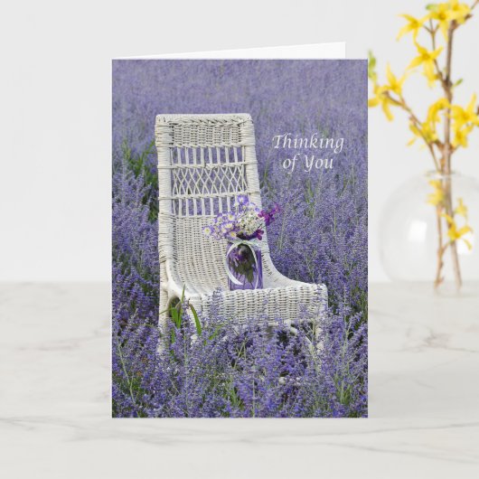 Denk aan You Bouquet Kaart (Gele Bloem)