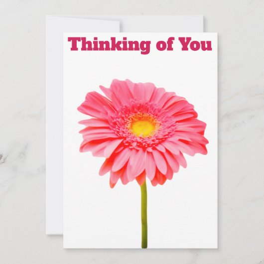 Denk aan You Notecard Kaart (Voorkant)