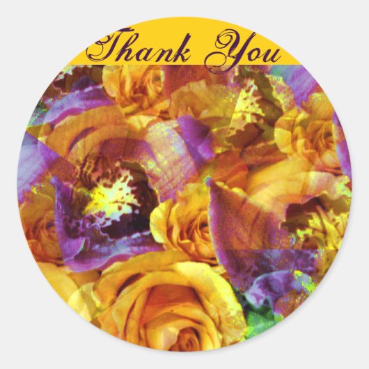 Denk aan You_ Ronde Sticker (Voorkant)