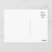 Denk aan You Yorkshire Terrier Puppy Post Card Briefkaart (Achterkant)